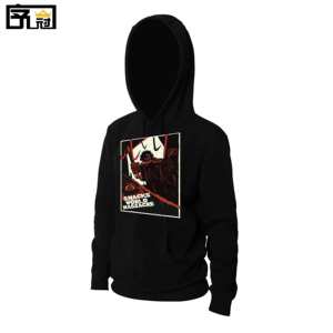 High Quality Streetwear Strip Pullover Men Hoodie