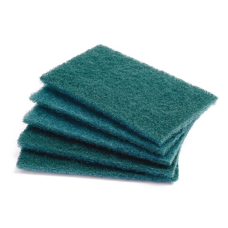Kitchen  heavy duty cleaning pad abrasive nylon green scouring pad sheets Durable  Cleaning sponge Scourer for Washing Dish