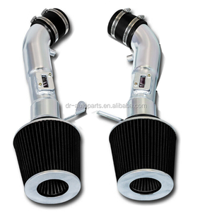 Filter For 09-16 370Z//08-13 G37 3.7L V6 3.5/" RED Heat Shield Cold Air Intake