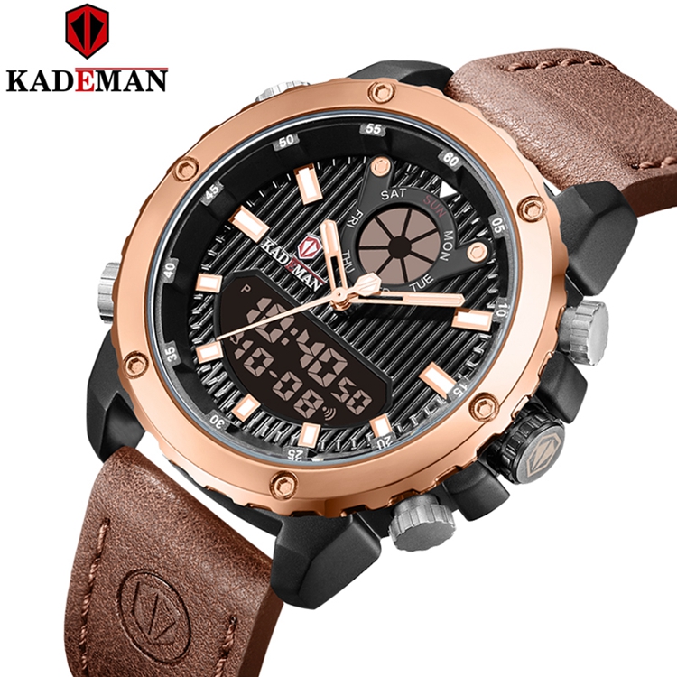 Catálogo de fabricantes de Kademan de alta calidad y Kademan Reloj LED Digital 3TAM para hombre de KADEMAN, relojes de