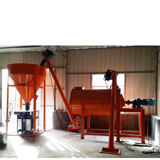 Простая линия по производству сухих строительных растворов, оборудование для производства сухих порошковых растворов на продажу