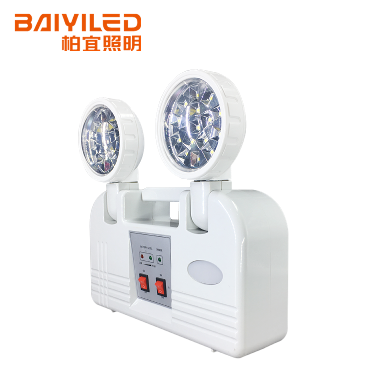 Lead Acid Twinspot Lamp Ip65 Led Corridor Cheap Emergency Twin Spot Light
