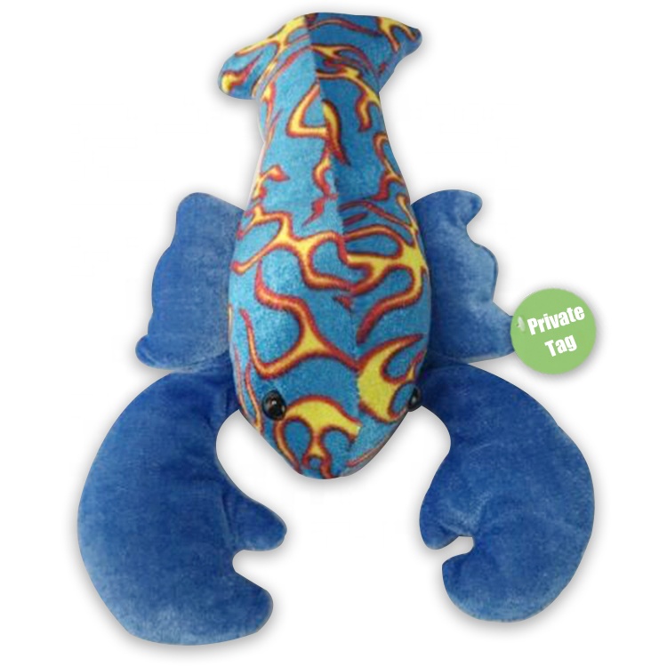 blue lobster stuffed animal