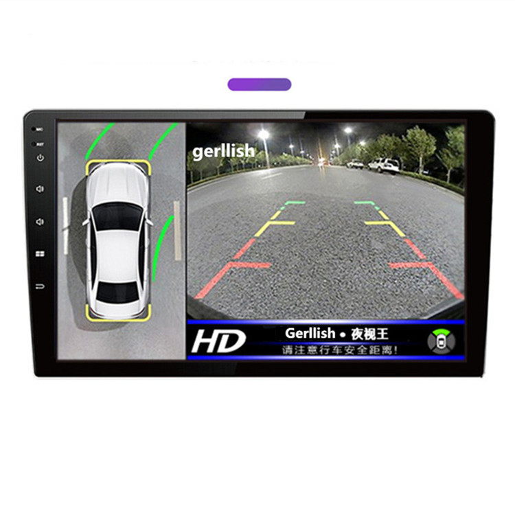 Окружающая Автомобильная камера с углом обзора 360 градусов, система наблюдения за птицами с 4 HD-камерами, широкоугольная система безопасности с углом обзора 180 градусов для парковки