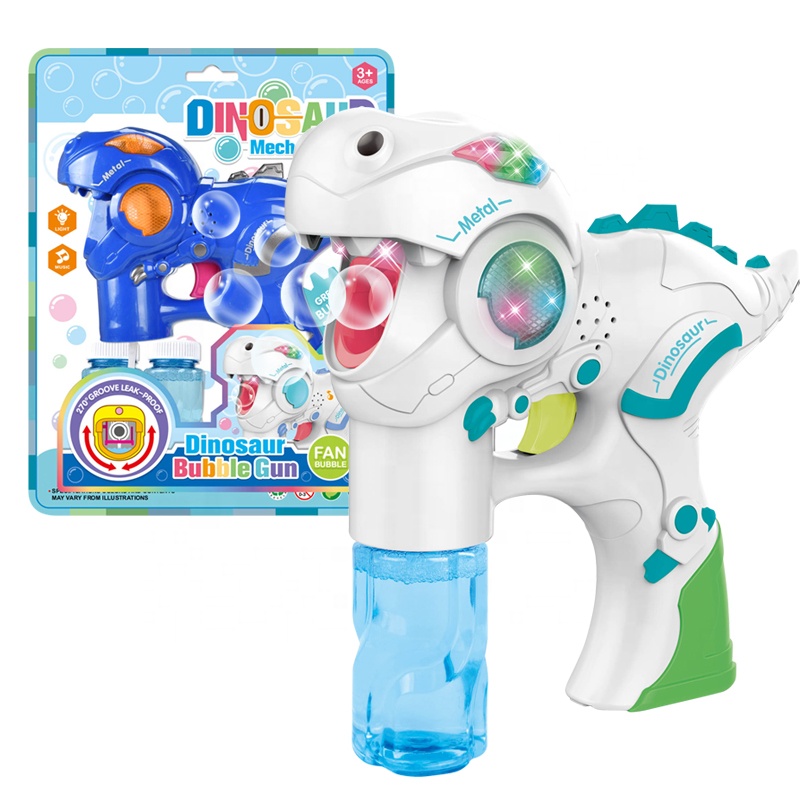 Летняя игра на открытом воздухе, пузырьковая игра, динозавр, пузырьковый пистолет, игрушки для детей