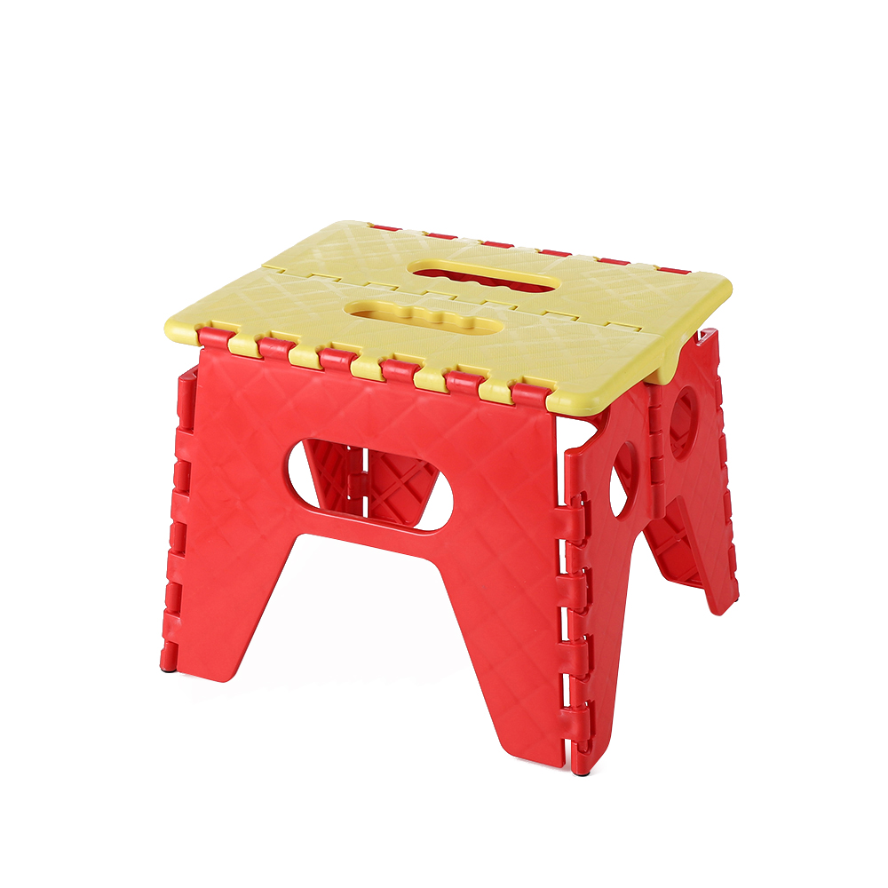 Medium Size PP Plastic Colorful Portable Folding Step Stool for Children