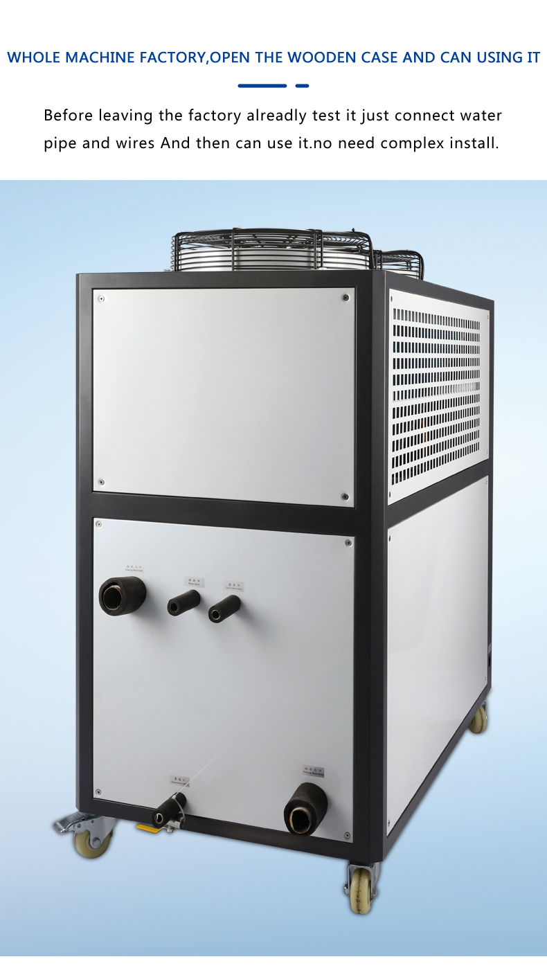 industrial air cooled chiller machine mini air chiller