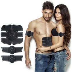 Muscle Toner Electro Stimulator EMS ABS Electric Body Massager Machine Training Apparatus Fitness Machine Building Body