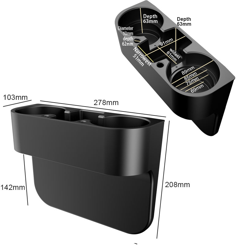 supplies PP  vehicle storage box car storage box console side pocket car seat gap filler organizer