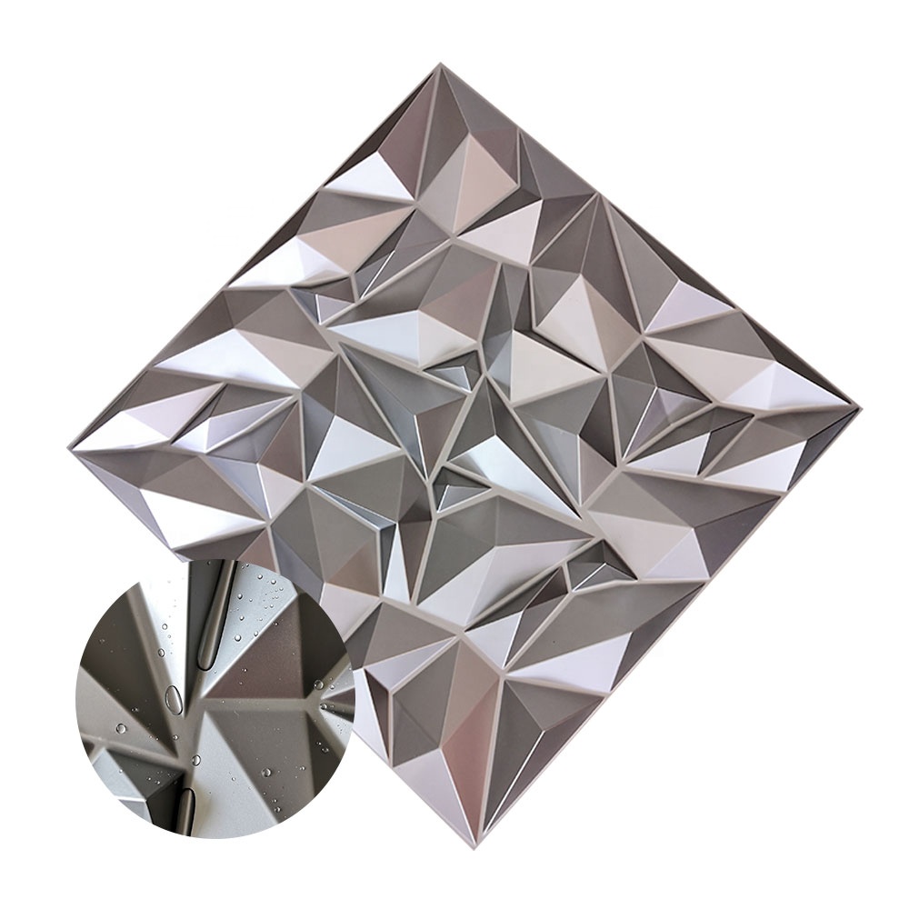 Art Wall Panel Geometric Decorative 3D Wall Panels 3D PVC Wall Panel