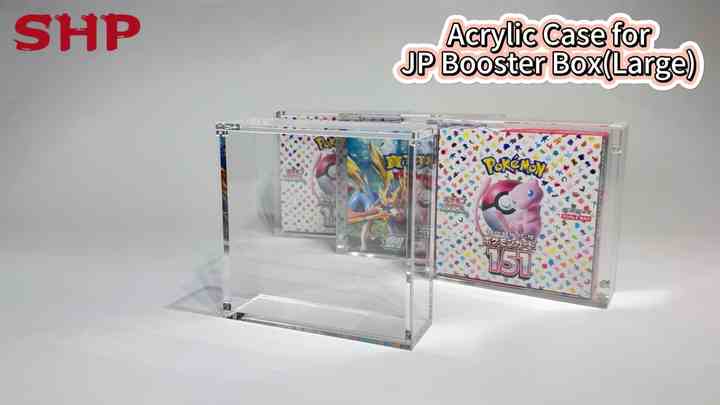 SHP Hot Sale Premium Acrylic Pokemon Card Game Scarlet & Violet Enhanced Expansion Pack Pokemon Card 151" Box (Japanese) SHP Hot Sale Premium Acrylic Pokemon Card Game Scarlet & Violet Enhanced Expansion Pack Pokemon Card 151" Box (Japanese)