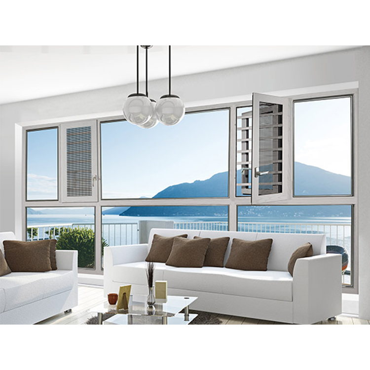 AS2047 padrão de impacto do furacão para caixilhos de janelas e portas de alumínio janelas de alumínio do balanço