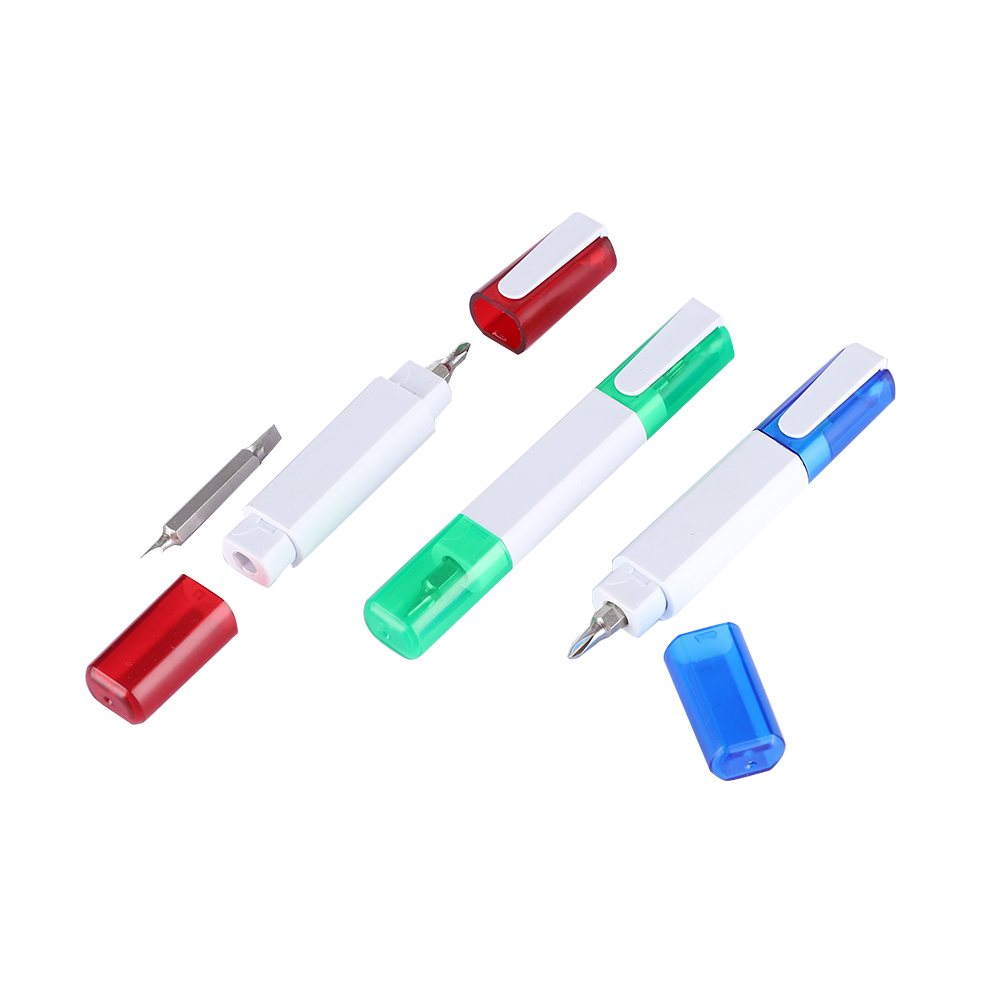 Promotion Gift Pen Shape 2PCS Double Headed Mini Screwdriver Bit Tool