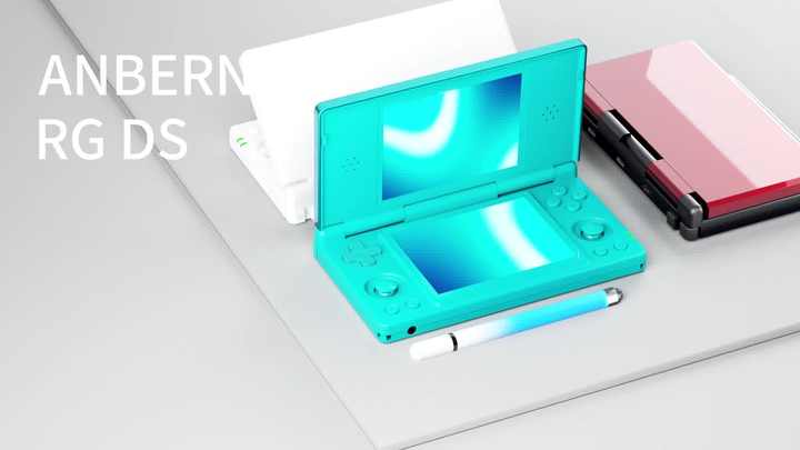 Anbernic RG DS Clamshell Android Handheld Game Console with a 4-inch ...