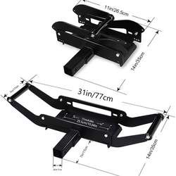 Carros Hitch Receptor Placa De Montagem Montagem do Guincho-15000 £ Capacidade