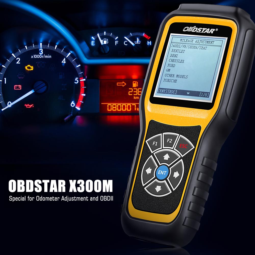 OBDStar X300M Special for Odometer Adjustment and OBDII Support Mercedes Ben-z & MQB VAG KM Function