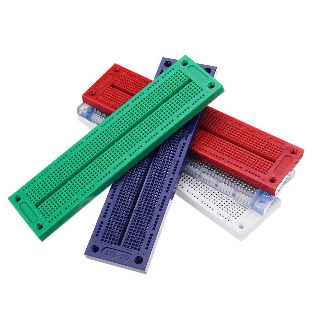 6Pcs Mini Protoboard sin Soldadura Placa Experimental SYB-170 plataforma 170 puntos Tie