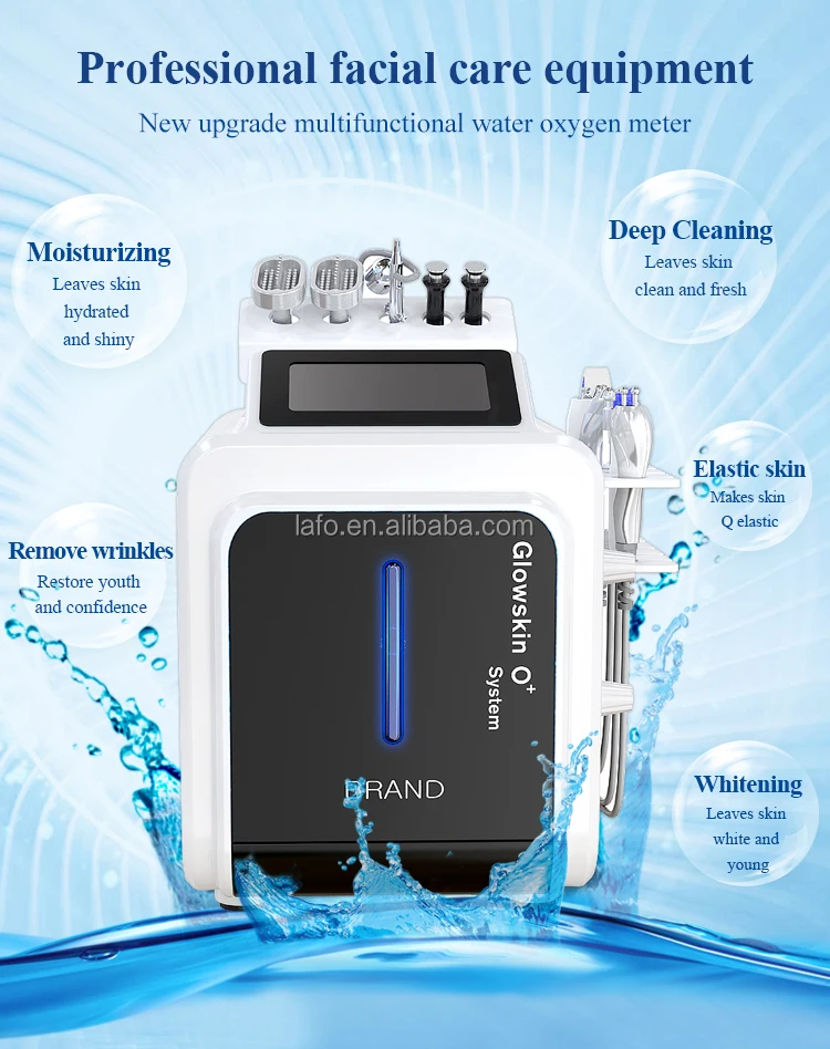 Multifunction 10 in 1 Water Hydra Dermabrasion Skin Rejuvenation Hydra Diamond Microdermabrasion Facial Machine