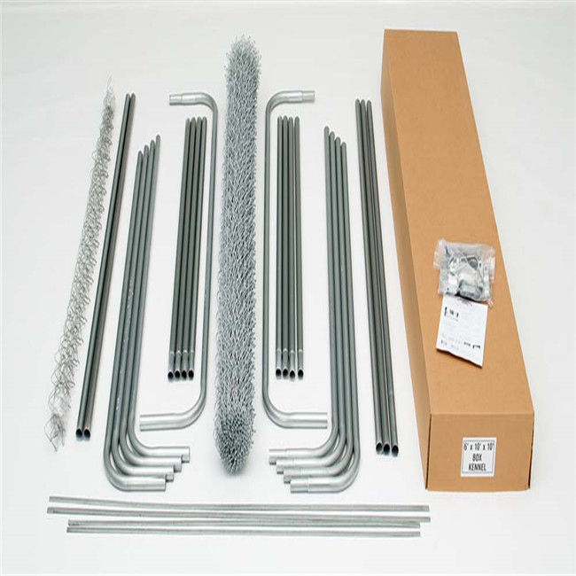 Horizontal Sliding Folding Dog Crate Stainless Steel
