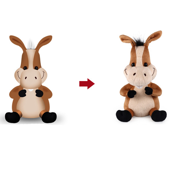 COLOR /& WASH STUFFED KANGAROO coloring kids crafts toys PAINTABLE DRAW ON TOY