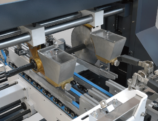 800gsm Cardboard Hook Bottom Lock Box Folding Machine 300m/Min