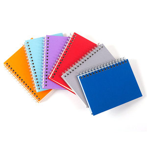 A4 A5 Custom Printing Paper Cover Spiral Bound Cheap Notebook