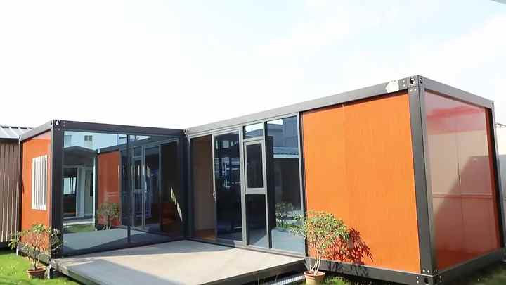 Luxury Modern Prefabricated Prefab House Flat Pack Container Mobile ...