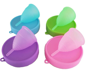 2019 Amazon bestseller Medical Grade Silicone ladies menstrual cup