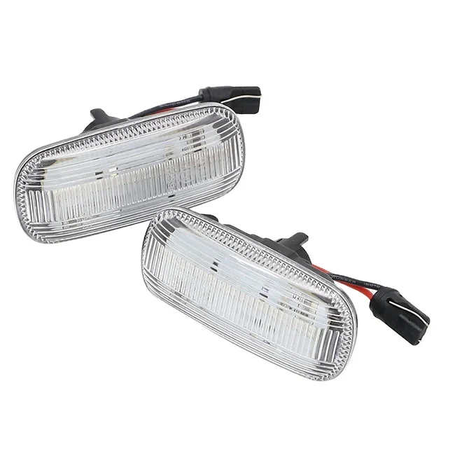 Vinstar, динамические светодиодные боковые габаритные огни, 12 В, дневные ходовые огни, указатели поворотных огней для Audi для A3, A4, B6, B7, A6, C6