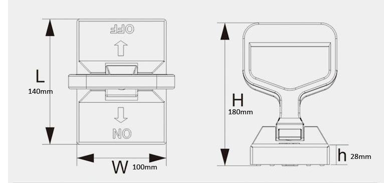 High Quality Magnetic Hand Lifters for Lifting Metal Sheet Portable Thin Steel Plate Permanent Magnetic Lifter