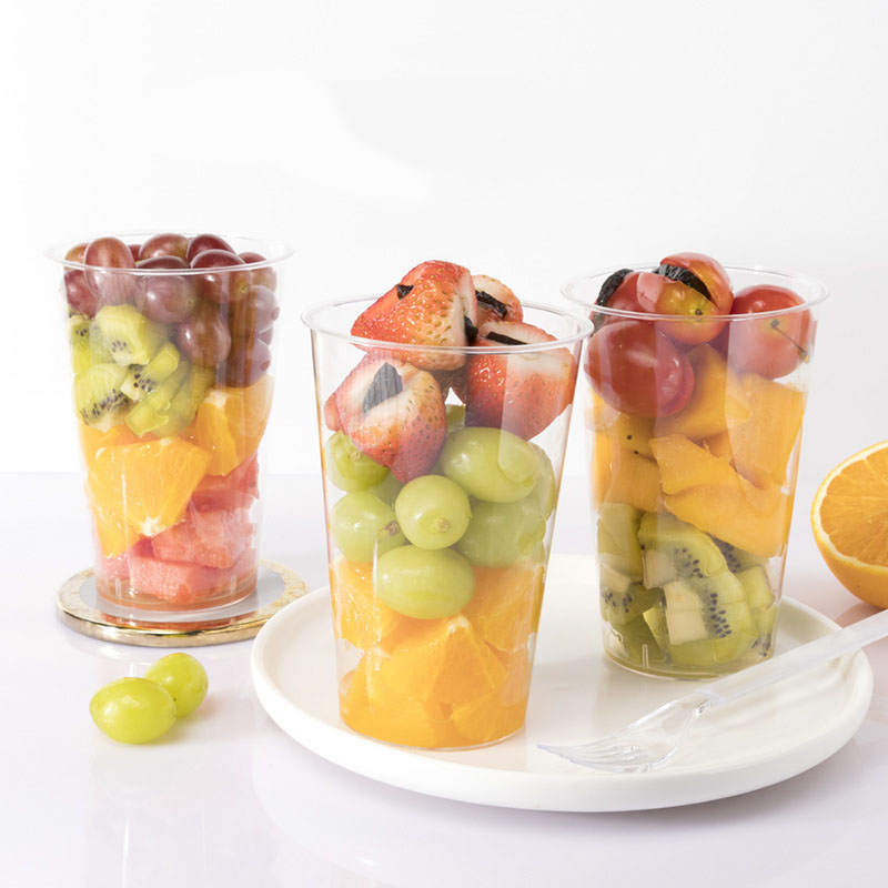 Пластиковые чашки 200 мл, блюдца для пустыни, настенный держатель, крышки с муссом, пандой, соломенная Одноразовая чашка для молока, кофе с крышкой и мешалкой