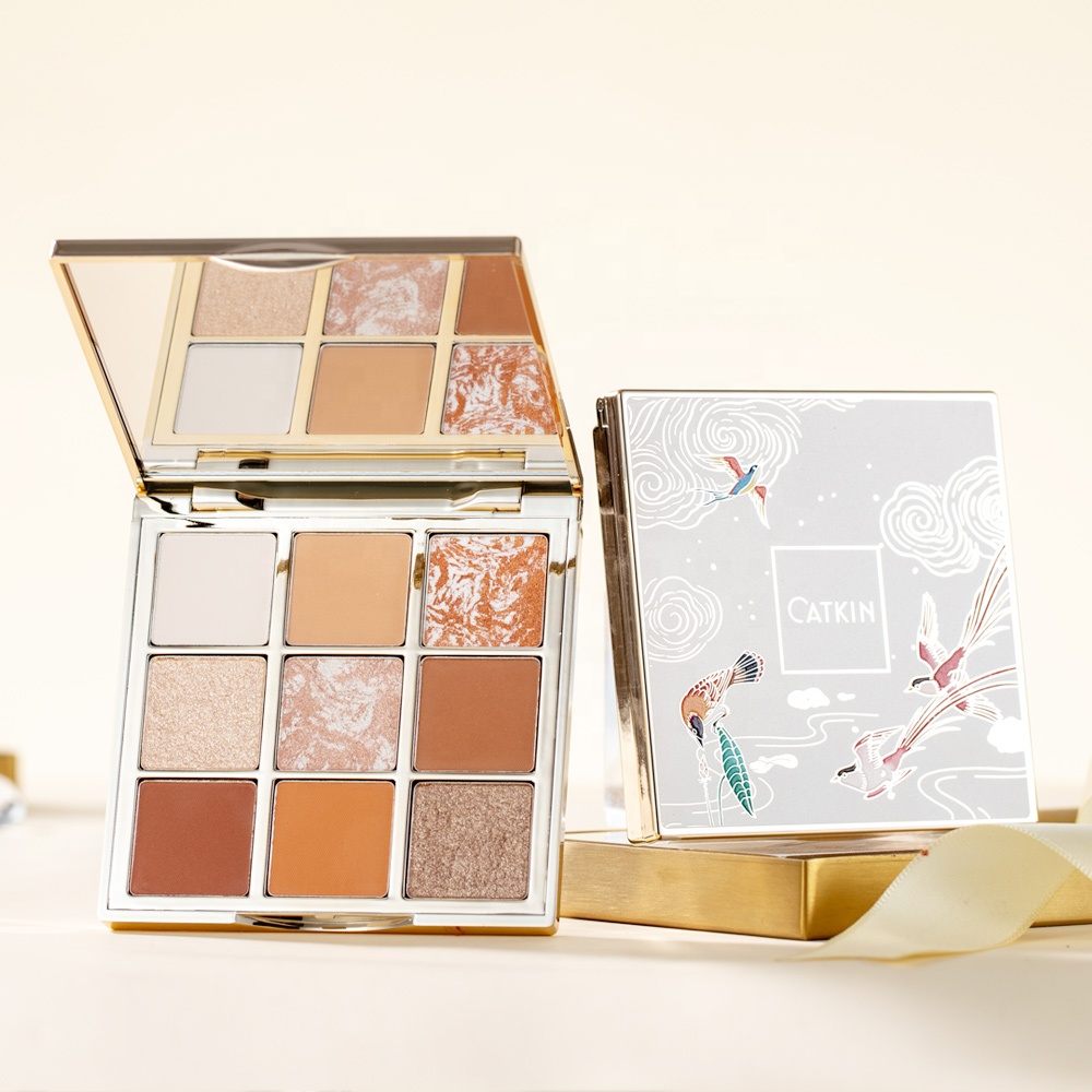 Компонентов поиска CATKIN 14,4g для макияжа для оптовой торговли продать палитры грез 9 видов цветов теней для век
