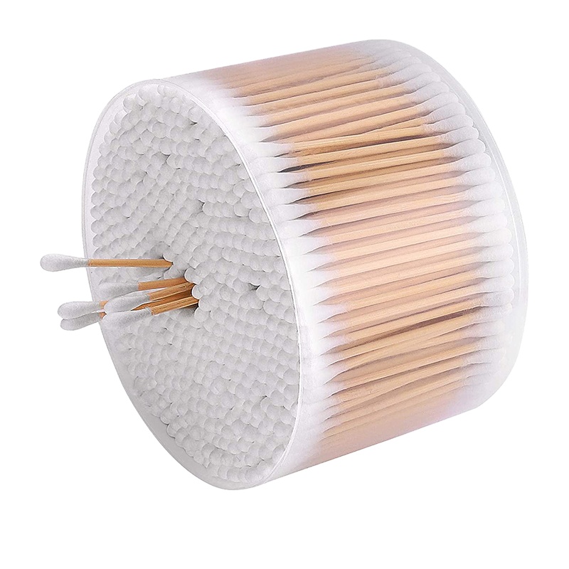 Натуральная древесина для очистки ушей, детский макияж, устойчивая и вегетарианская палочка, экологически чистый биоразлагаемый ватный тампон