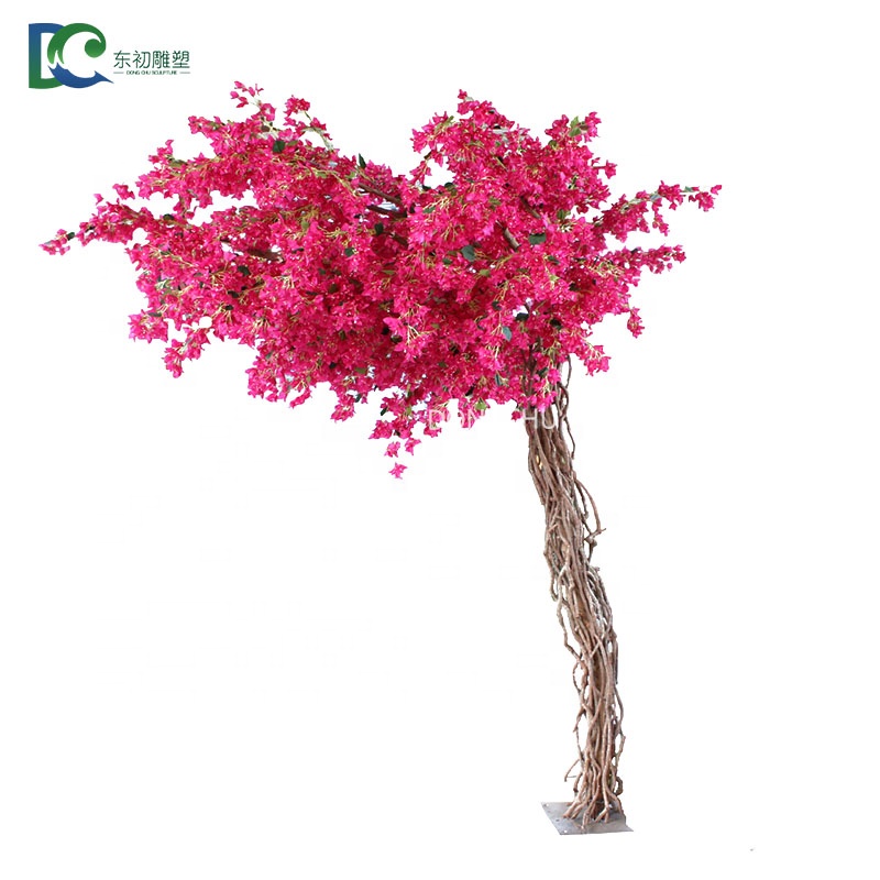 Искусственное цветущее бугенвиллея для сада, свадьбы и т. д.