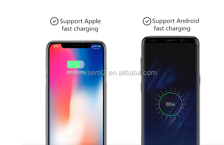 Apple mobile wireless charging module Xiaomi mobile phone 5v3a2 Port USB wireless charging module