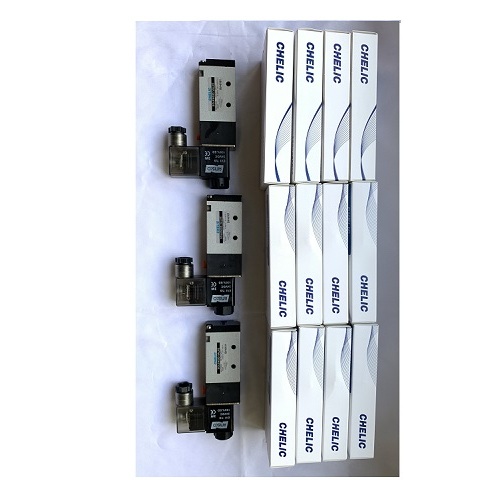 CHELIC type pneumatic rotary rotating clamp clamping cylinder Solenoid Valves