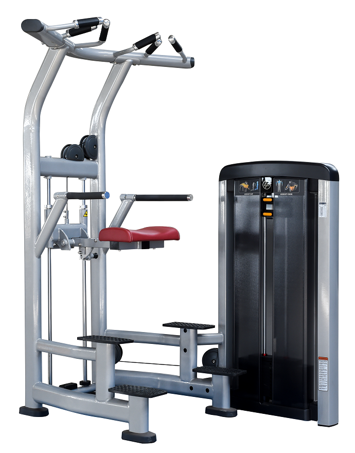 健身器材辅助蘸下巴 - buy assisted chin dip machine,chin up and