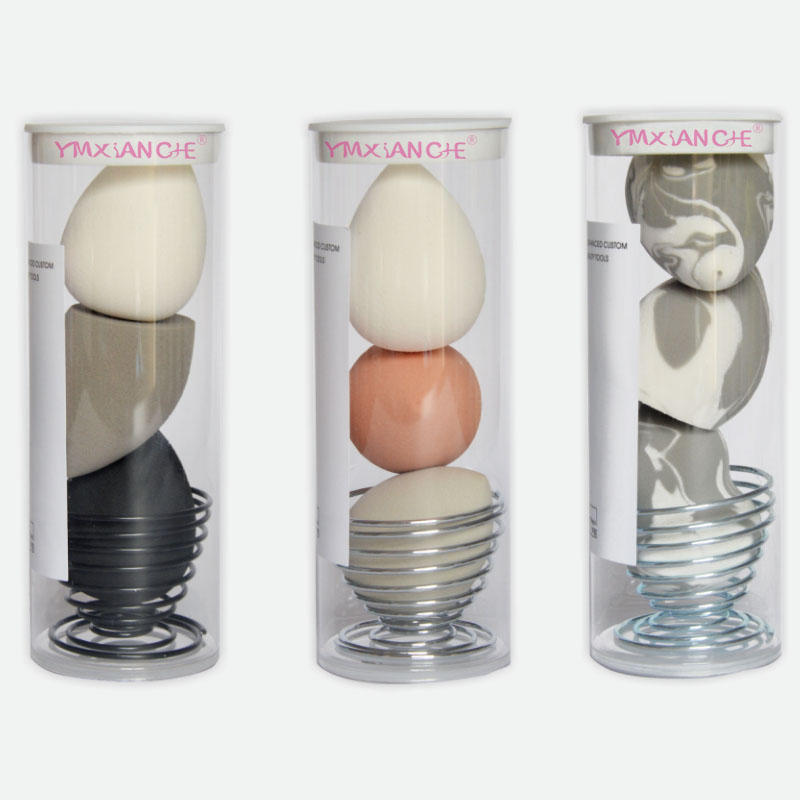 Лидер продаж, разные цвета губки для макияжа в форме капель воды, спонж для макияжа, без латекса, косметическая губка, блендер