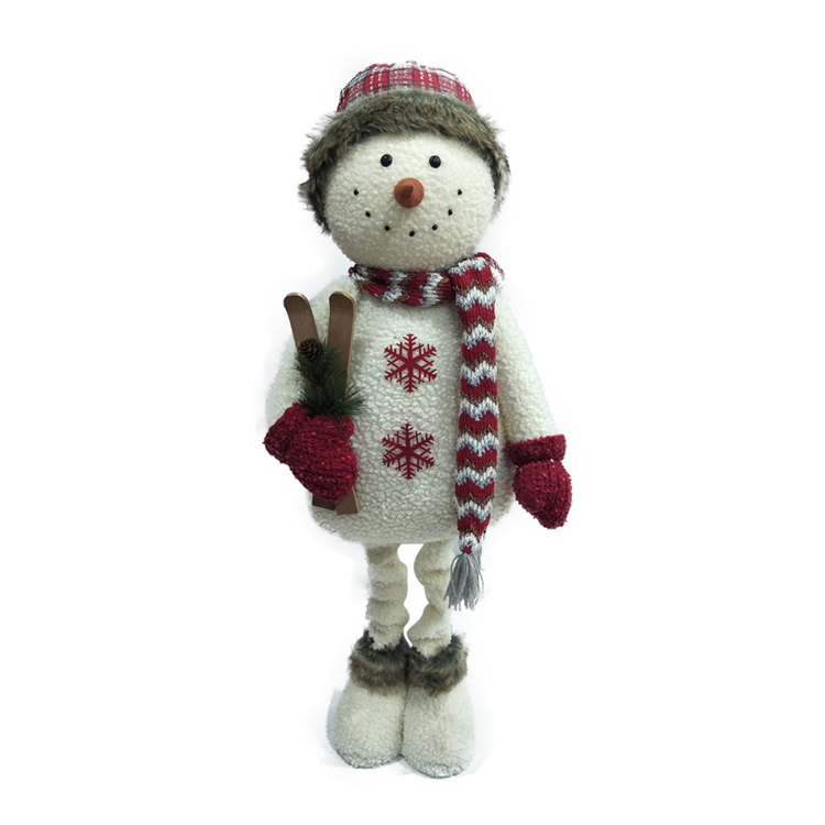 Оптовая продажа домашний декор кукла на заказ фигурка Рождественский плюшевый снеговик игрушка