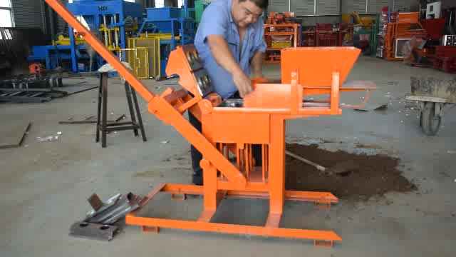 Hot Sale Clay Soil Interlocking Hand Manual Brick Making Machine ...