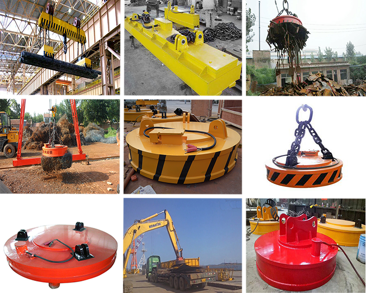 High Performance Scrap Metal Magnet Scrap Lifting Electromagnet