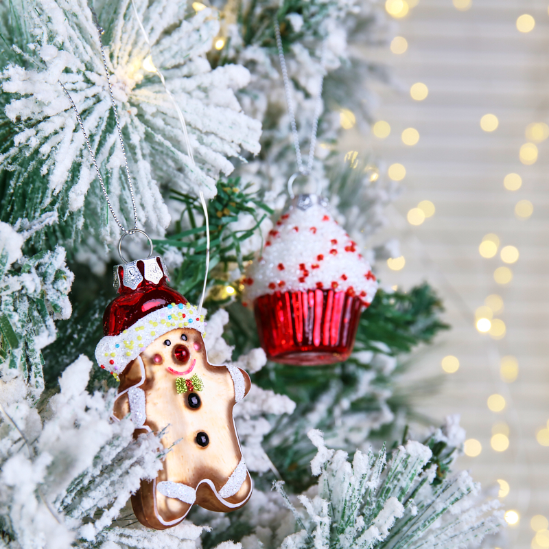  GUARD クリスマスガラスボトル 約15cm HOME GUARD クリスマスガラスボトル 約15cm