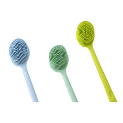 Silicone Bath Brush Body Scrub Brush Shower Bath SPA Silicone Body Brush