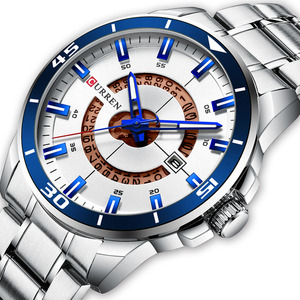 New Style Product CURREN 8359 Man Quartz Chronograph Watch With Luminance&Auto Date Waterproof Watches