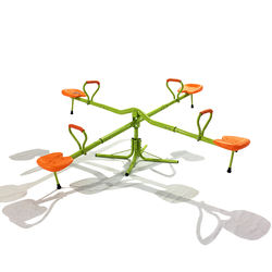 New Popular Happy Metal Children Spring Playground Seesaw Plastic Kids Seesaw Set