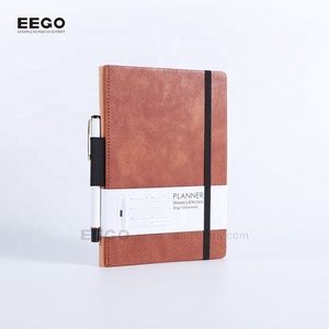 2019 New arrivals Custom Logo Leather Cover Promotional Executive Luxury Christmas Gift Notebook Journal Planner Pen Gift Set
