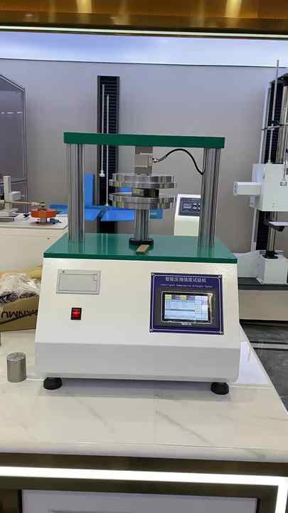 Paper Rct Testing Machine Linux RCT ECT Tester Equipment for Assessing Carton Paper Board Edge Pressure ...