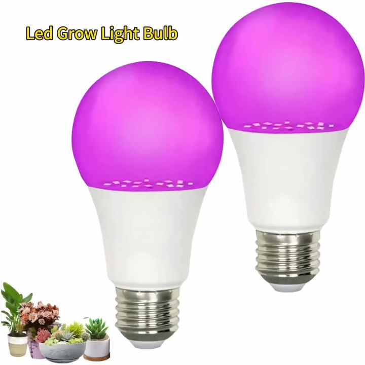 Greenhouse Dragon Fruit Pitaya Full Spectrum High PPFD E27 E26 9W 11W Plant  LED Grow Light Bulb