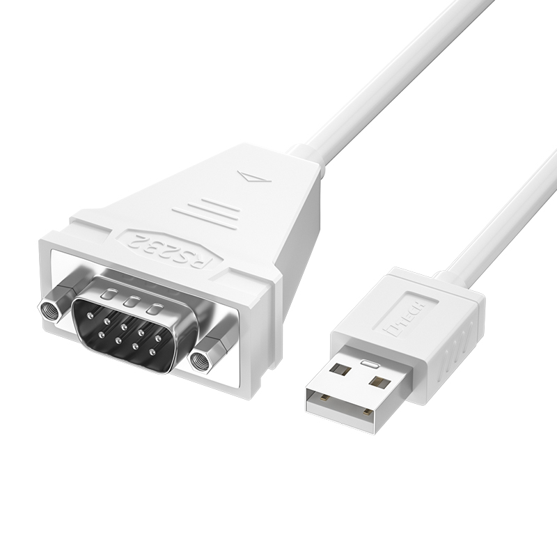 DTECH OEM/ODM usb к DB9 винт и гайка USB к rs232 кабель конвертера 1,5 м