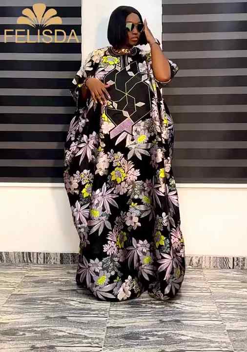 Dashiki Dubai African Dresses for Women Clothing Fashion Muslim Robe Ankara  Outfit Evening Gown Traditional African Clothes 2025